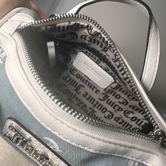 Juicy couture blue and white barrel bag - Picture 4 of 5